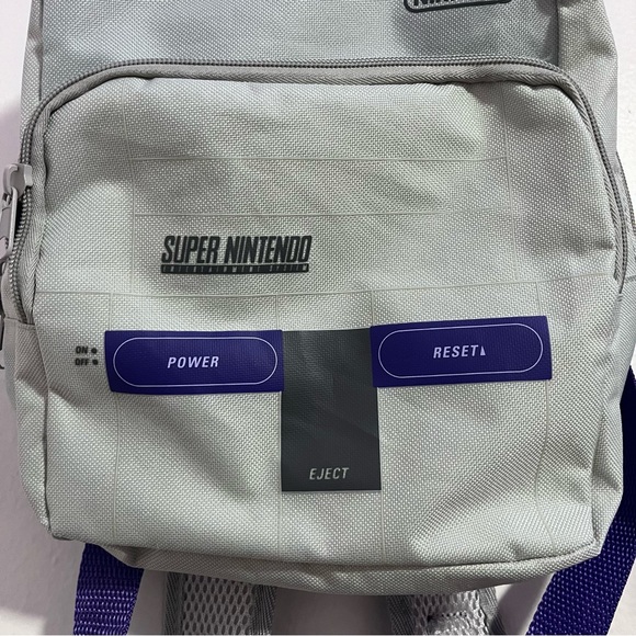 Super Nintendo Culturefly Mini Backpack Bag SNES Control Deck SNS-10001 - Picture 2 of 7